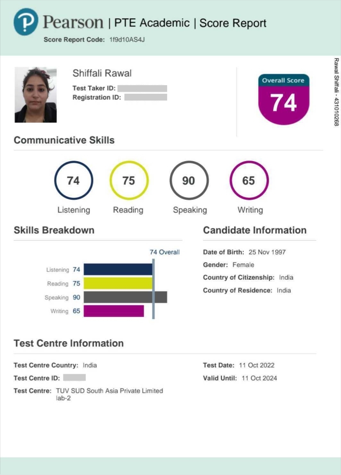 PTE Real Test | SIEC Education