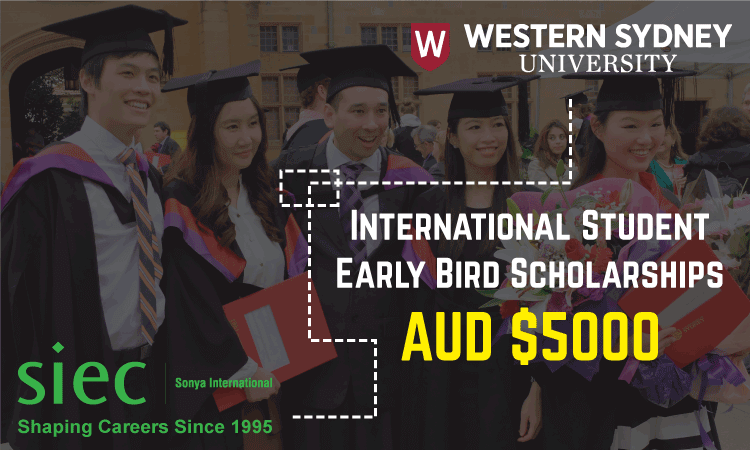 International 'Early Bird' Scholarships International 'Early Bird' Scholarships